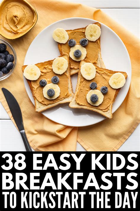 What is a good breakfast for a 5 year old?